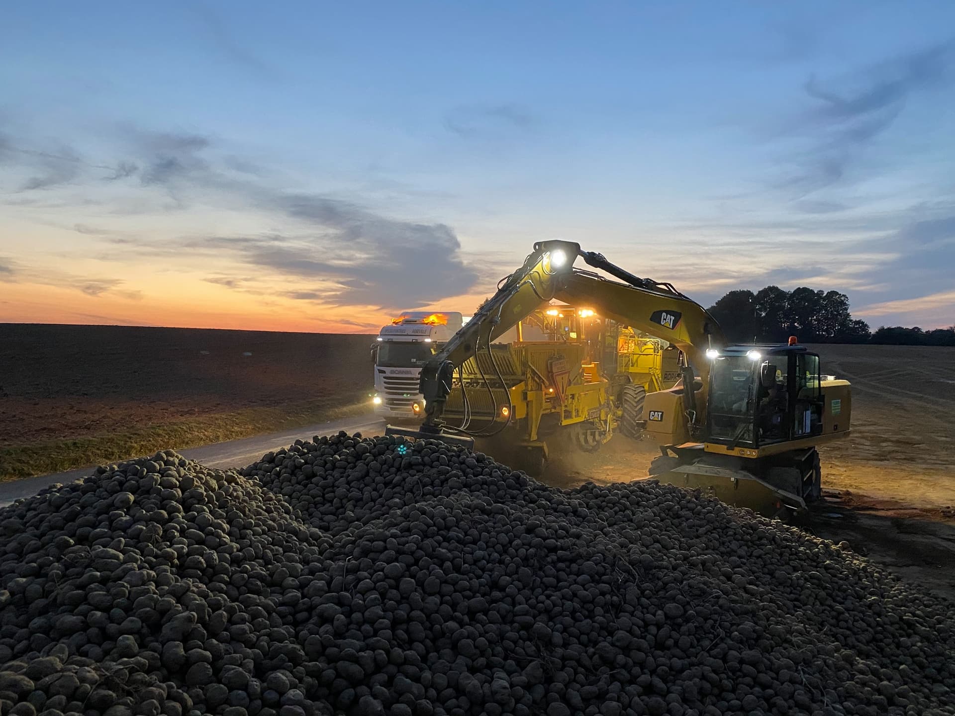 Terrassement agricole et drainage dans les plaines de la Somme — Vilbert TP